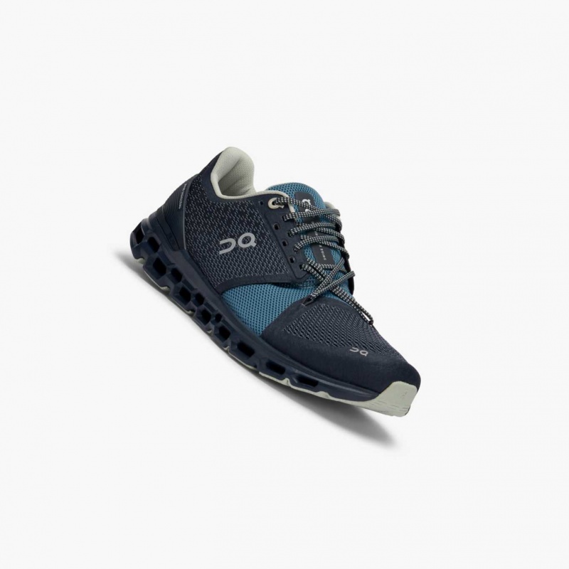 Navy On Cloudstratus Women's Road Running Shoes | YFL563790