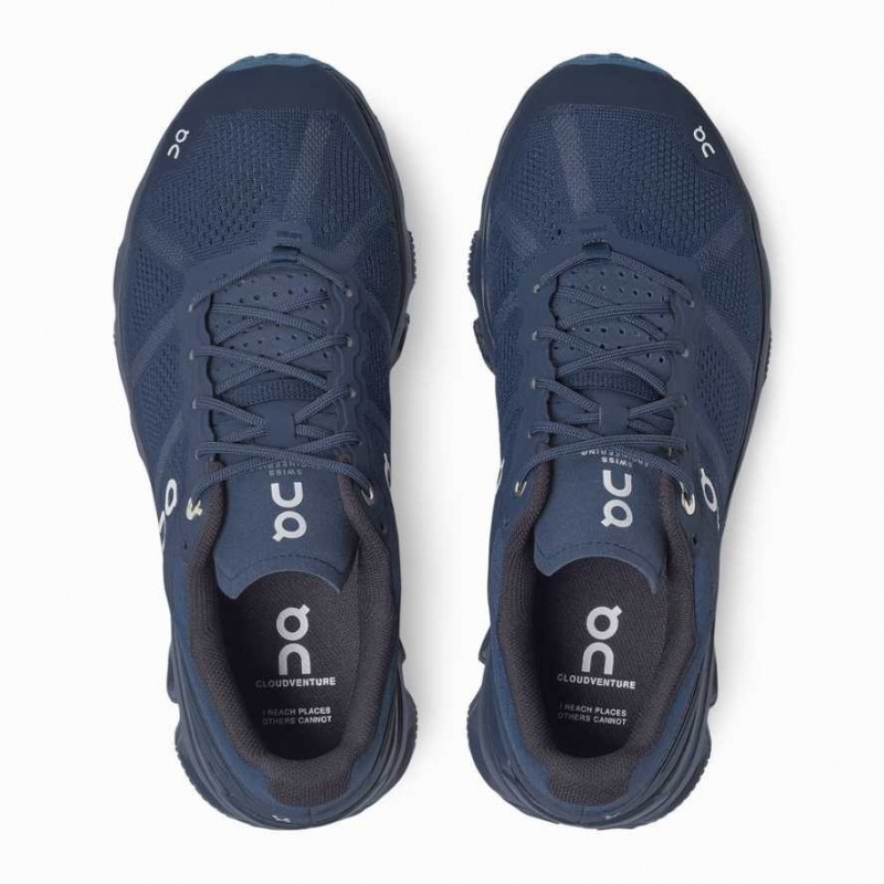 Navy On Cloudventure Women's Trail Running Shoes | BNV701954