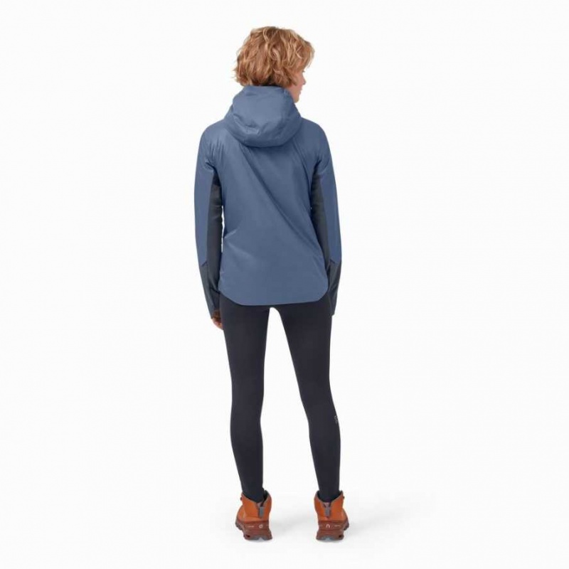 Navy On Insulator Women's Jackets | QUB346782