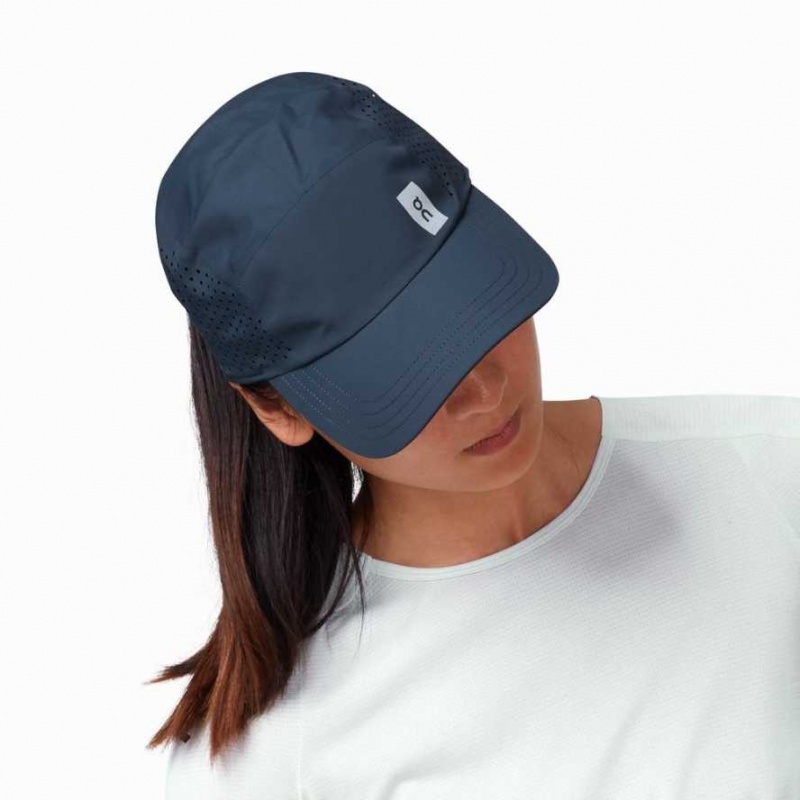 Navy On Lightweight Caps | YQX408532