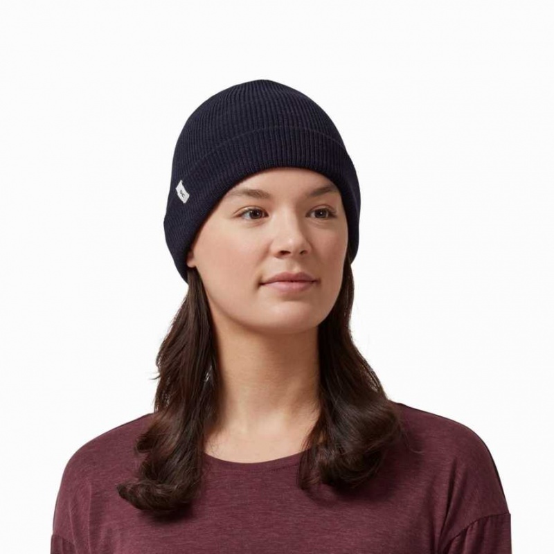 Navy On Merino Beanie | CTA936850