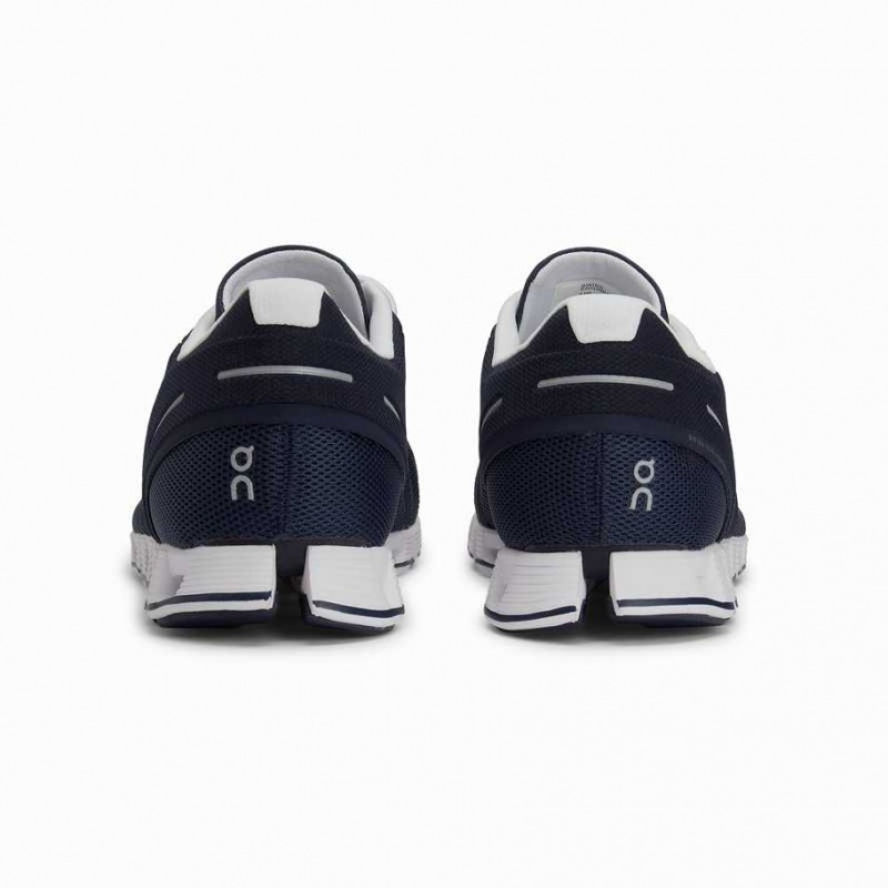 Navy / White On Cloud Men's Road Running Shoes | CGU321560