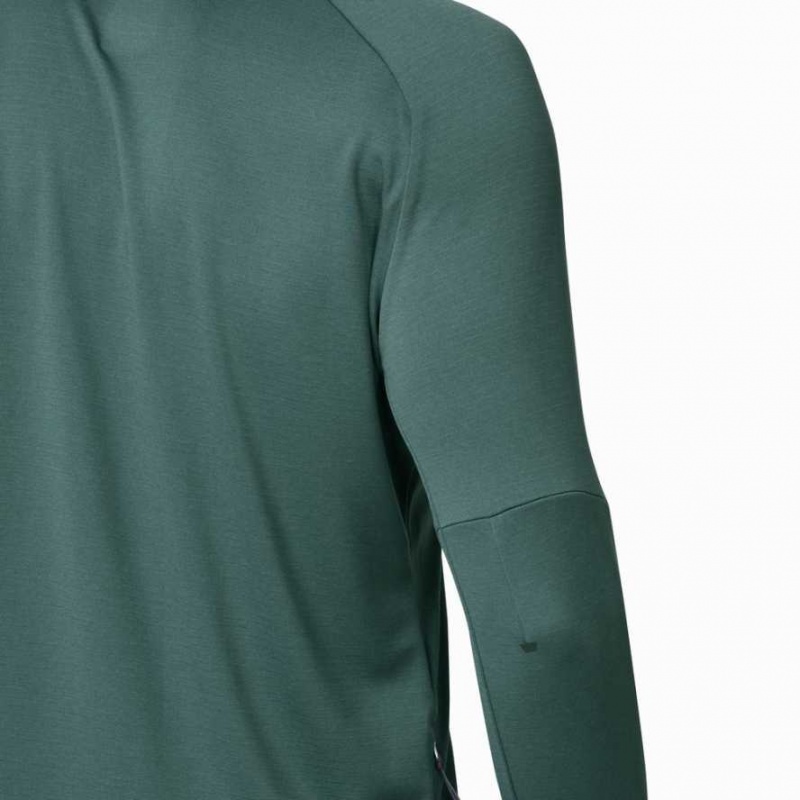 Olive On Weather Men's Running Shirts | YLD941608