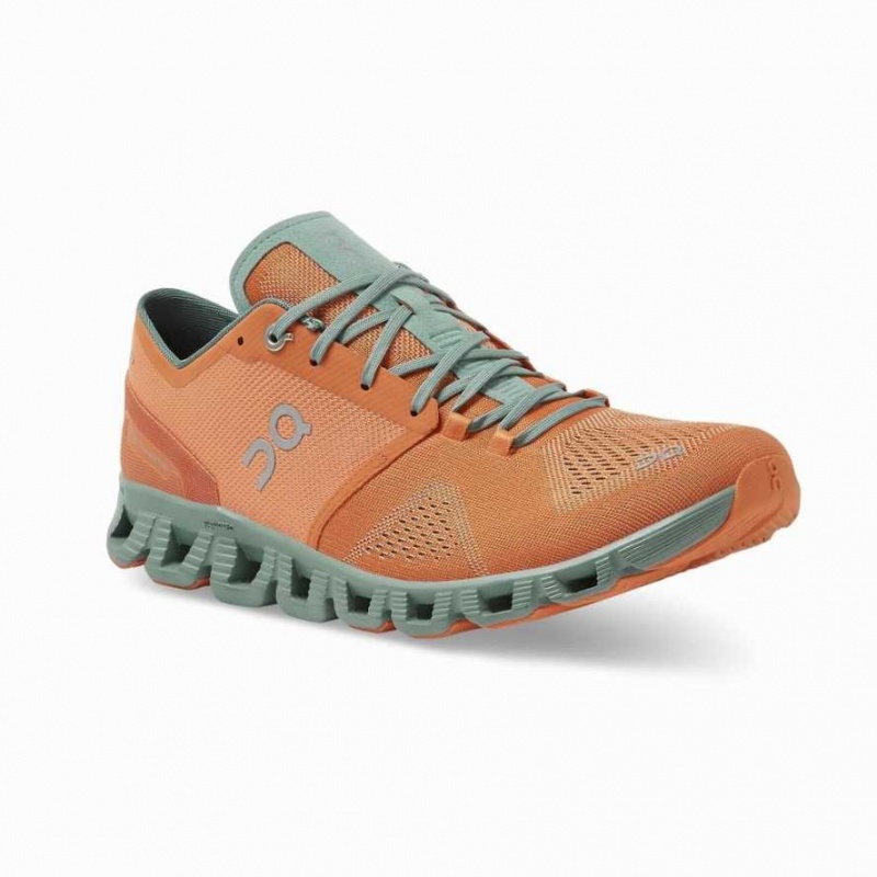 Orange On Cloud X Men's Training Shoes | AFQ290785