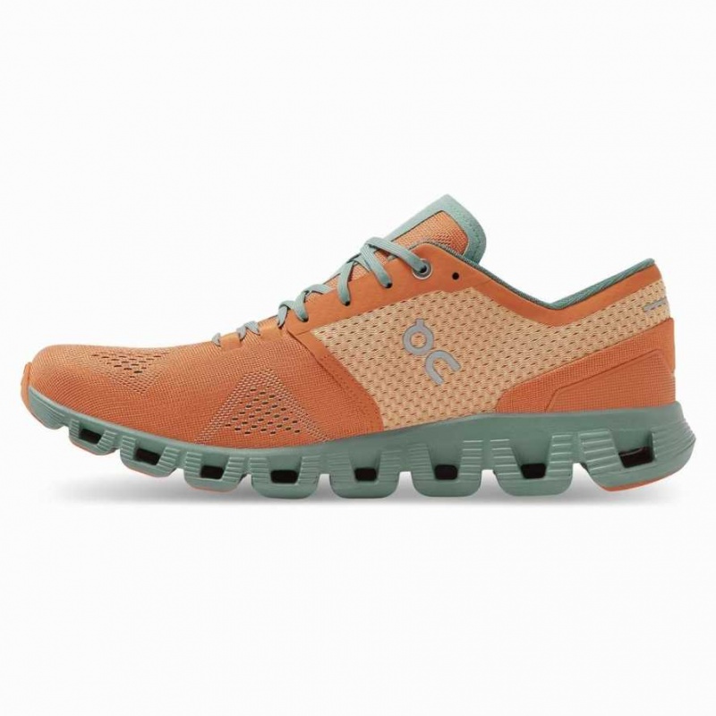 Orange On Cloud X Men's Training Shoes | AFQ290785