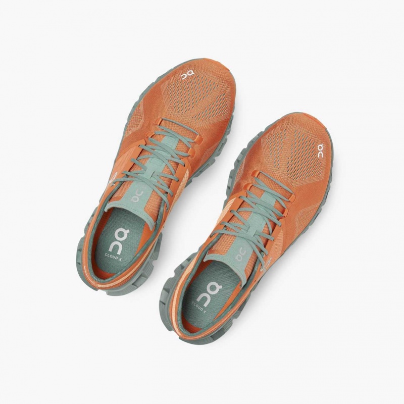 Orange On Cloud X Men's Training Shoes | NCB304651