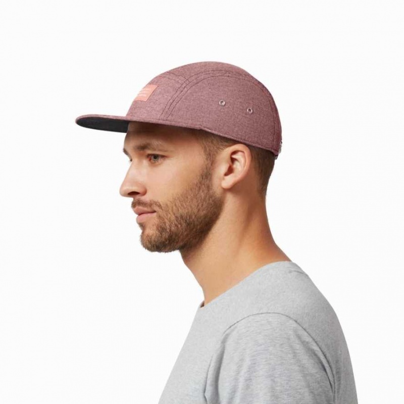 Purple On 5 Panel Caps | YQD264809