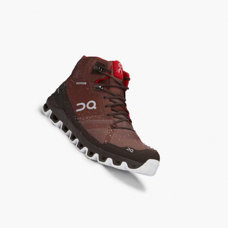 Red On Cloudrock Waterproof Men's Hiking Boots | CUK940821