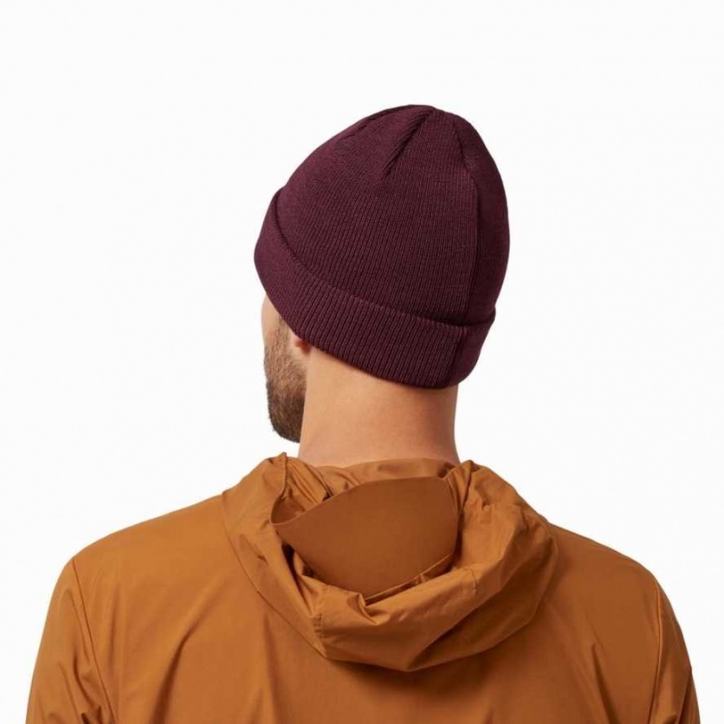 Red On Merino Beanie | MEN158037