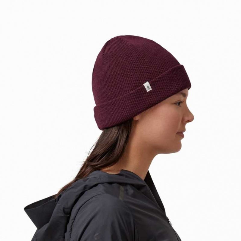 Red On Merino Beanie | MEN158037