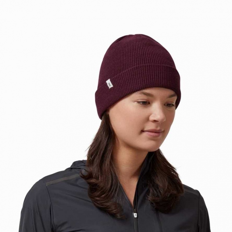 Red On Merino Beanie | MEN158037