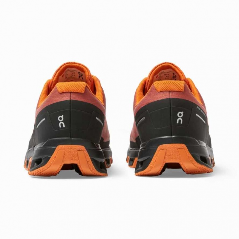 Red / Orange On Cloudventure Waterproof Men's Trail Running Shoes | LUJ547963