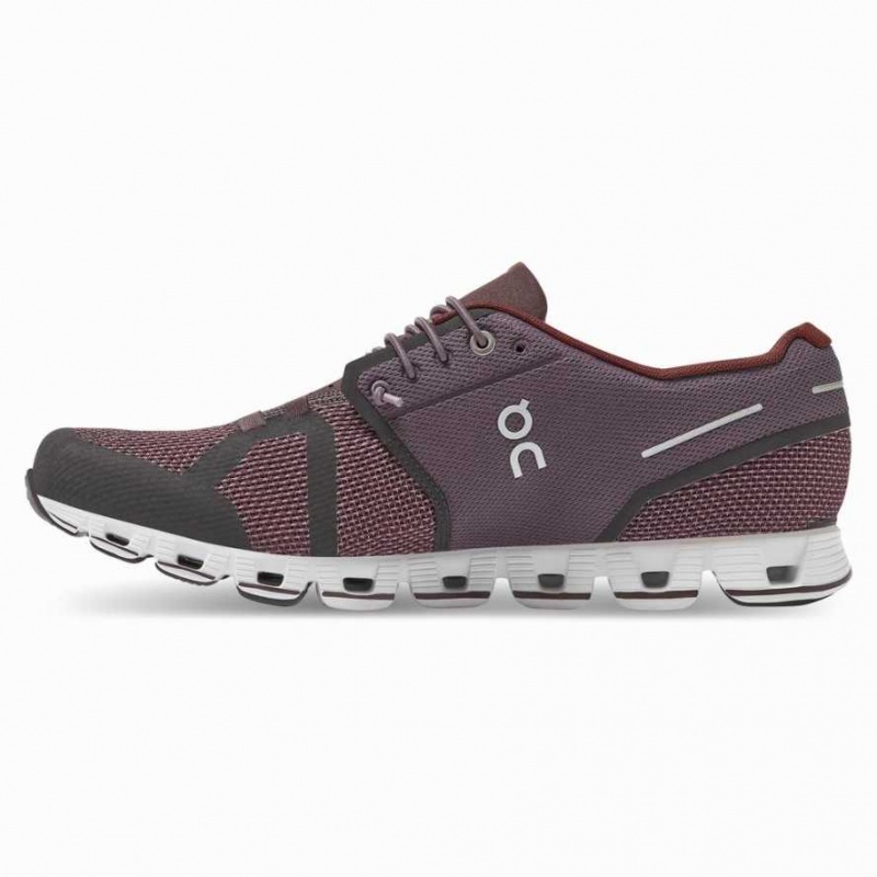 Red / Purple On Cloud Men's Road Running Shoes | NEO713069