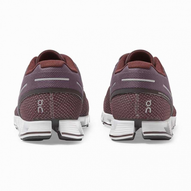 Red / Purple On Cloud Men's Road Running Shoes | NEO713069