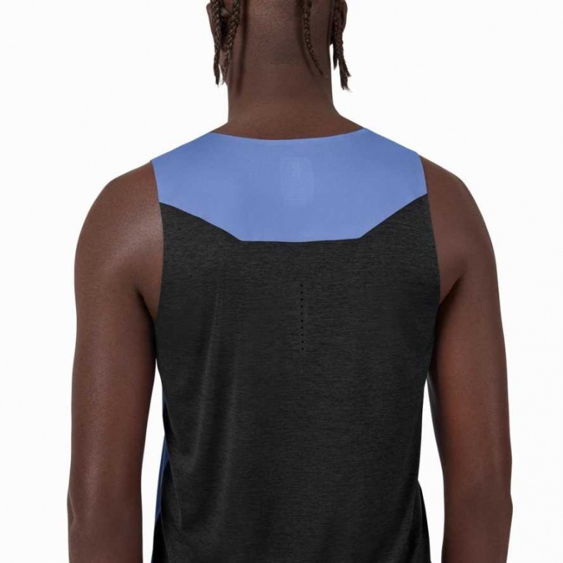 Royal / Black On Men's Tank Top | NBT751246