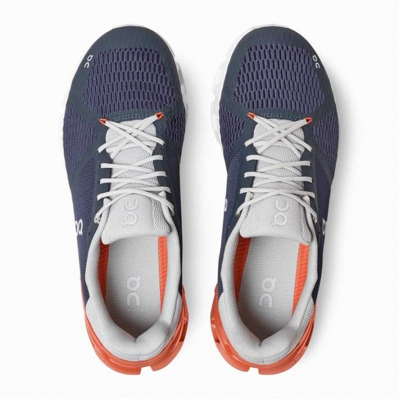 Royal / Grey On Cloudflyer Men's Road Running Shoes | PFA417083