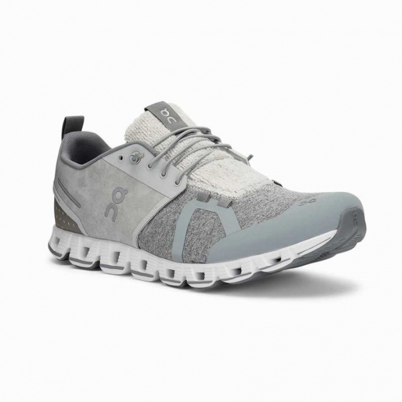 Silver On Cloud Terry Men's Road Running Shoes | DKA920783