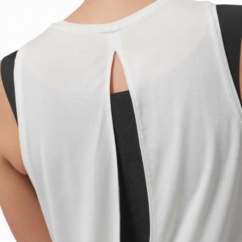 White On Active Women's Tank Top | AEC930528