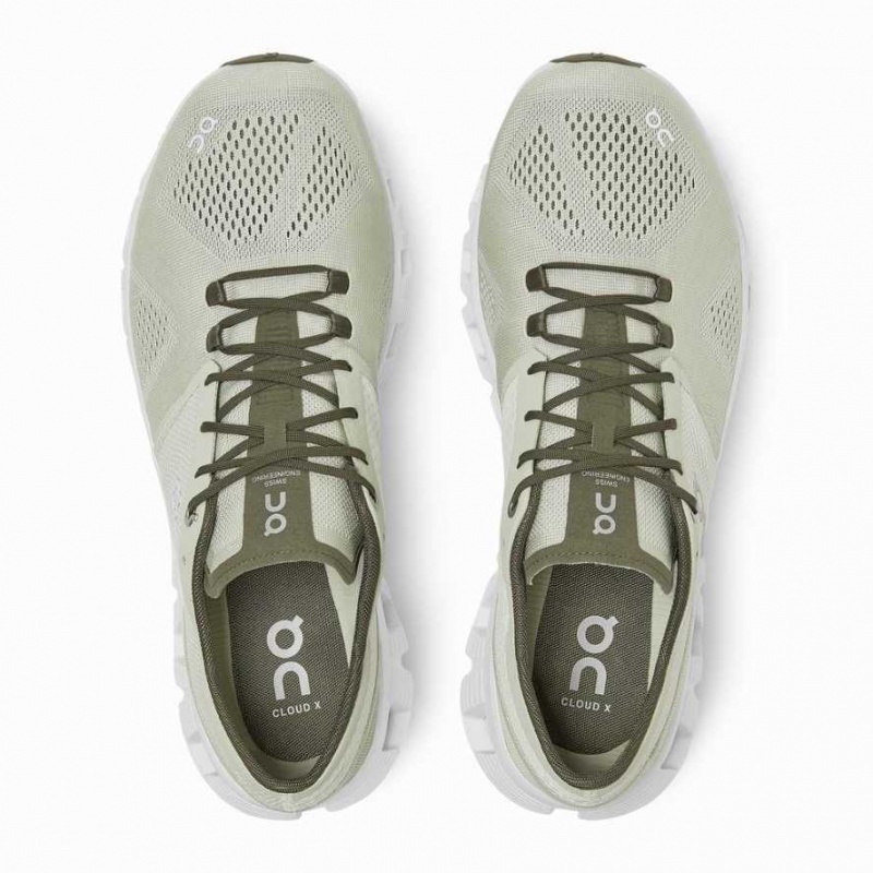 White On Cloud X Men's Training Shoes | DYA036852