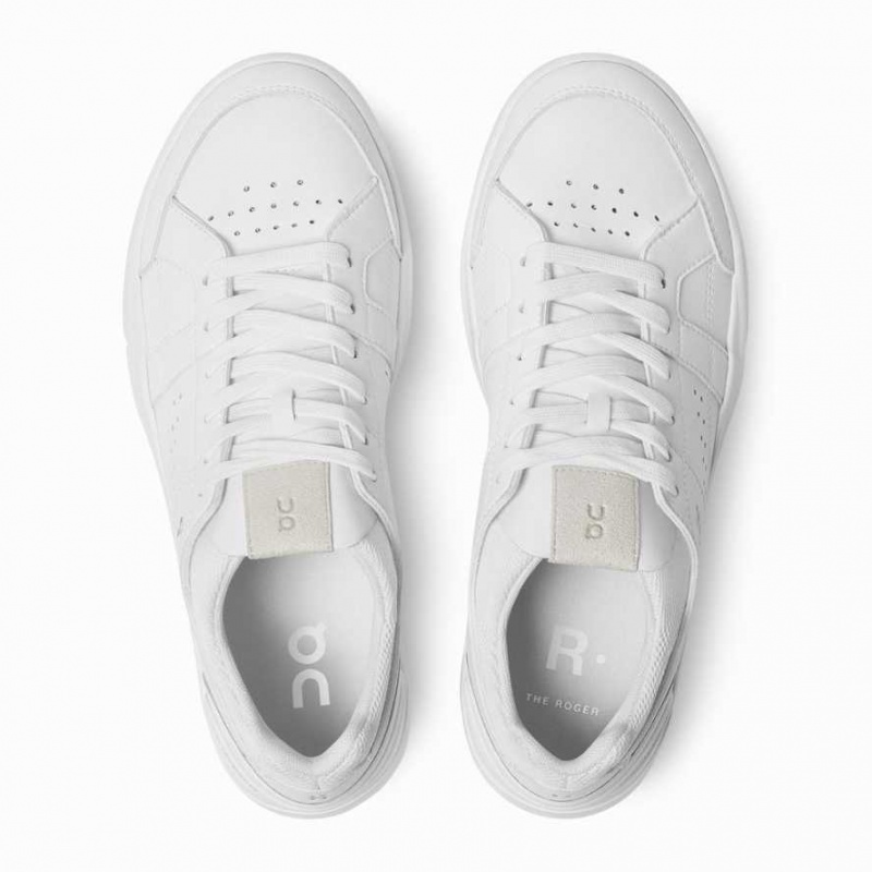 White On THE ROGER Clubhouse Men's Tennis Shoes | VPL761583