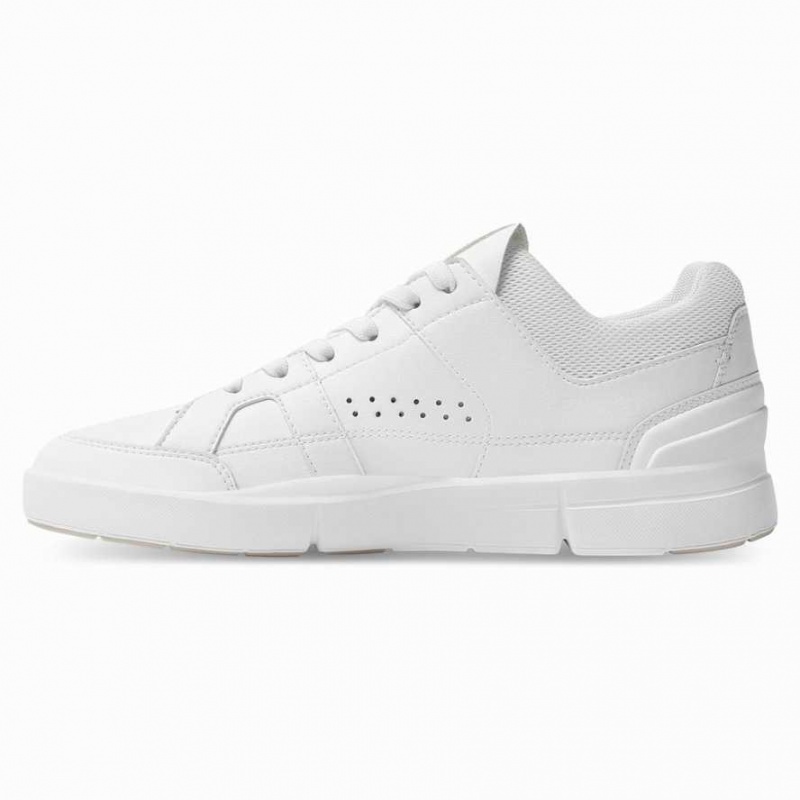 White On THE ROGER Clubhouse Men's Tennis Shoes | VPL761583