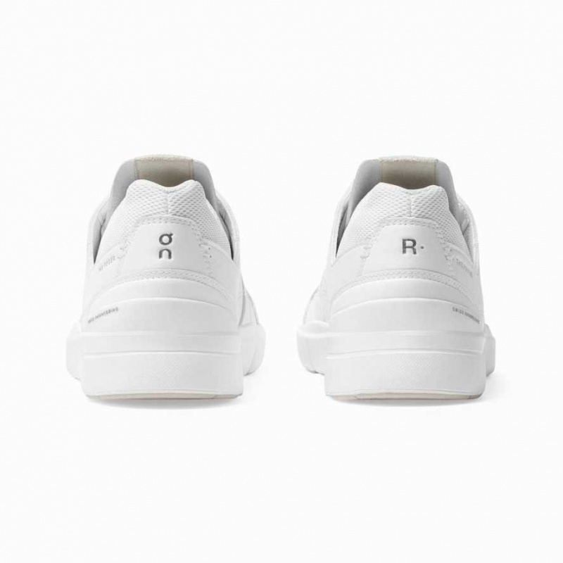 White On THE ROGER Clubhouse Men's Tennis Shoes | VPL761583