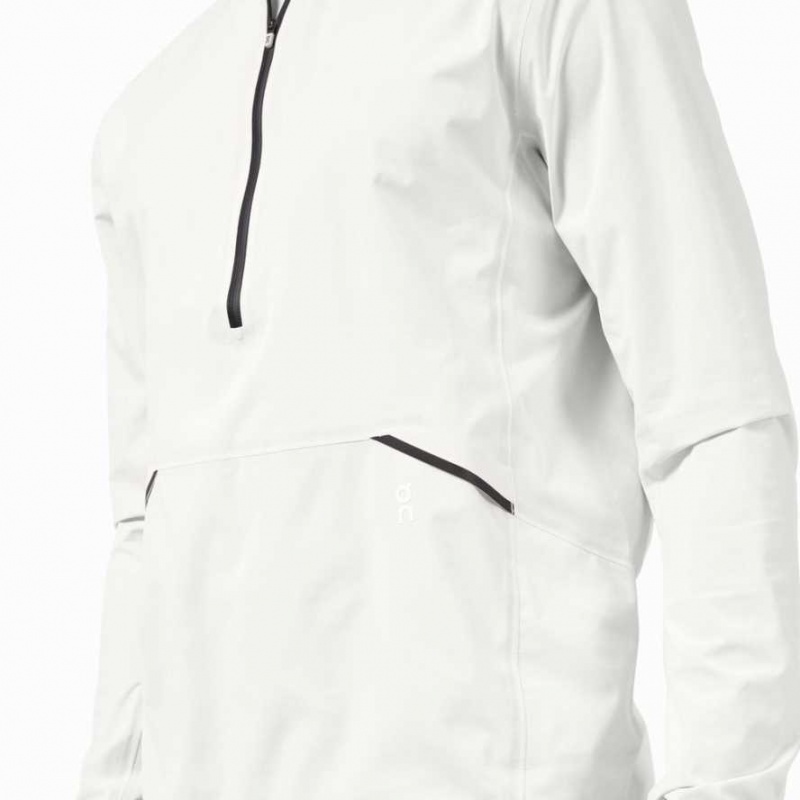 White On Waterproof Anorak Men's Jackets | BCQ495038