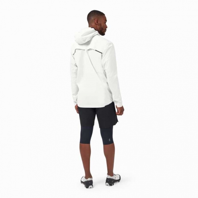 White On Waterproof Anorak Men's Jackets | BCQ495038