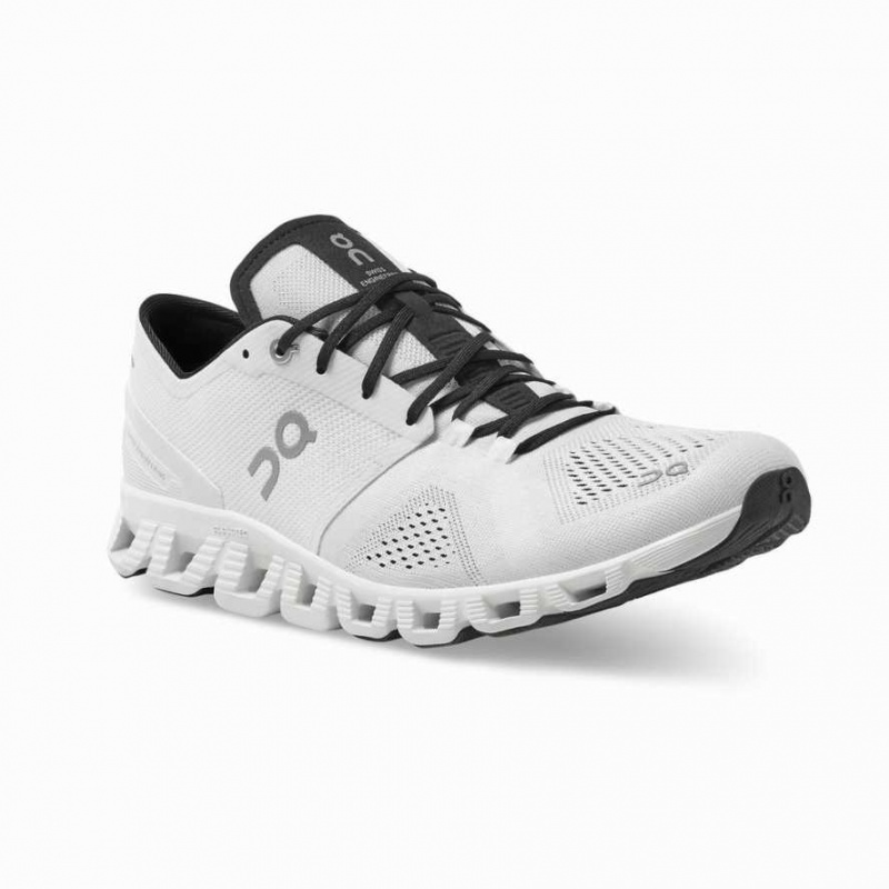 White / Black On Cloud X Men's Training Shoes | STI683925