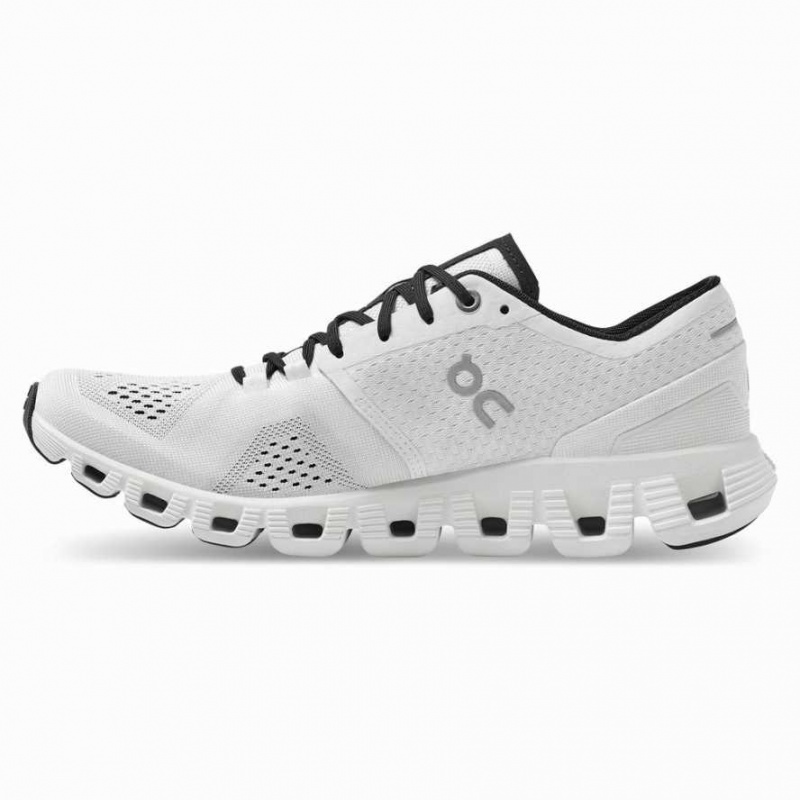 White / Black On Cloud X Women's Training Shoes | LSR310529