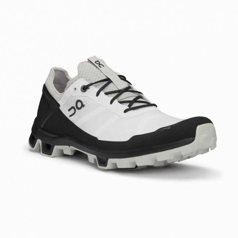 White / Black On Cloudventure Peak Men's Trail Running Shoes | MWL869715