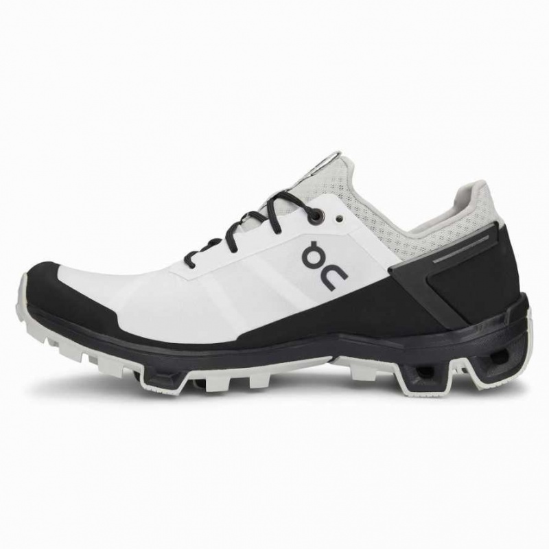 White / Black On Cloudventure Peak Women's Trail Running Shoes | GCB150728