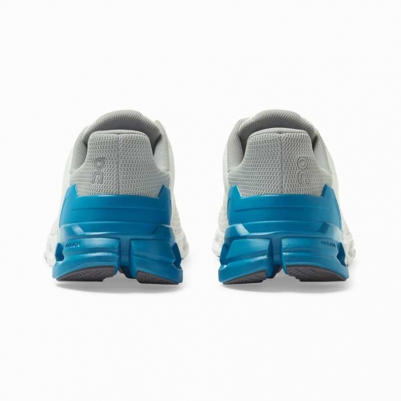 White / Blue On Cloudflyer Men's Road Running Shoes | RSB913640